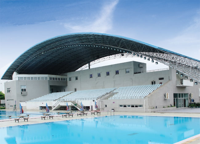 丹江口游泳馆网架